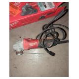 Milwaukee corded 4-1/2" small angle grinder