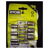 Ryobi 6pc. Magnetic Nut Drivers