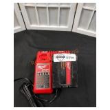 Milwaukee 18V 5.0Ah. Battery and charger. Located