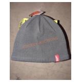 Milwaukee gray fleece lined beanie