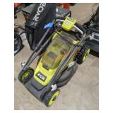 Ryobi 18v 13" Walk Behind Push Lawn Mower