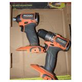 Rigid 18v hammer drill driver impact driver