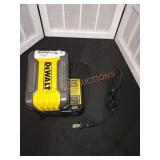 DeWalt 20V/60V 9AH. Battery and charger. Located