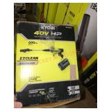 RYOBI 40V HP EZClean Battery Power Cleaner