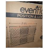 Evenflo position and lock gate