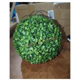 Pure Garden Solar Faux Plant Ball