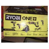 RYOBI ONE+ 18V Cordless 6-Tool Combo Kit