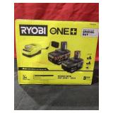 Ryobi 18v 4ah 2 Batteries and Charger Combo