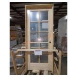 48" x 80" 10-Lite Unfinished Entry Door