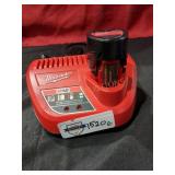Milwaukee M12 1.5ah Battery Charger Combo
