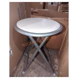 Folding Metal Framed Stool