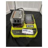 RYOBI 18V 4Ah Battery and 18V Charger Combo