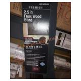 Home Decorators Collection 2.5in Faux Wood Blind.