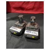 Ryobi 18v 1.5ah Batteries Only (2 Batteries)