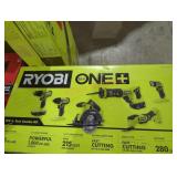 RYOBI ONE+ 18V Cordless 6-Tool Combo Kit