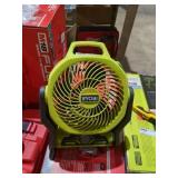 Ryobi whisper series hybrid 18v Fan