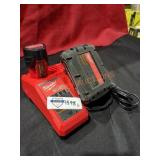 Milwaukee M12 1.5ah M18 2ah Battery Dual Charger