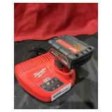 Milwaukee M12 4ah Battery Charger Combo