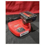 Milwaukee M12 4ah Battery Charger Combo