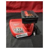 Milwaukee M12 4ah Battery Charger Combo