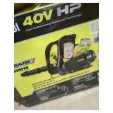 Ryobi 40v Whisper Series Backpack Blower