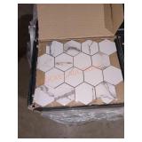 Premium Porcelain 3x3 Hexagon Tile Skid Lot