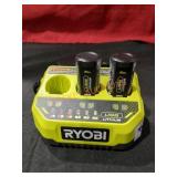 Ryobi USB 3 Port Charger w/2 2ah Batteries