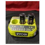 Ryobi USB 3 Port Charger w/2 2ah Batteries