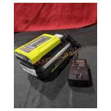 Ryobi 40v 4ah Battery Charger Combo