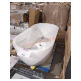 SWCorp 71" x 35.5" Freestanding Bathtub w/ Jets