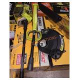 RYOBI String Trimmer/Edger and Jet Fan Blower