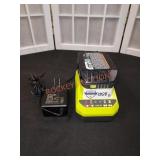 Ryobi 18V 1.5ah. Battery and charger. Located in