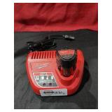 Milwaukee M12 1.5ah Battery Charger Combo