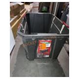 Assorted Storage Totes.  Husky and HDX. No lids