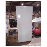 Frigidaire white one door stand up freezer