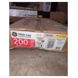 GE main lug 200 amp indoor box 20 spaces