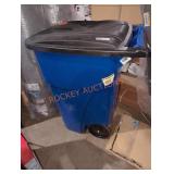 Blue brute 50 gal garbage can