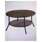 Hampton Bay 32" Wicker Outdoor Patio Coffee Table