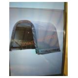 Shelter logic shelter 8 ft x 16 ft wind and snow