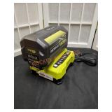 Ryobi 40v 6ah Battery Charger Combo