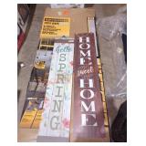 Hampton Bay reversible sign