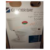 Glacier Bay All-in-one Dual Flush Toilet