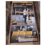 MetalTech Baker Style Scaffold Rolling Platform