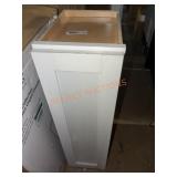 9" W x 13" D x 30" H White Wall Cabinet