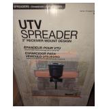 Utv spreader 2" receiver mount design