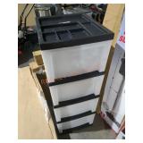 12"ï¿½14"ï¿½32" Rolling Plastic Storage Bin Drawers