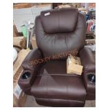 HOMCOM Heated Vibrating Massage Recliner Chair