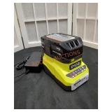 Ryobi 18v 4ah Battery Charger Combo