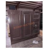 36"Wï¿½18"Dï¿½34"H Brown Base Vanity