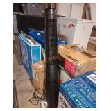 40" oscillating Tower fan with remote matte black